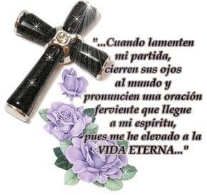 Imágenes para rendir homenaje a persona finada, estas pueden variar en su contenido.