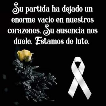 Imágenes para rendir homenaje a persona finada, estas pueden variar en su contenido.