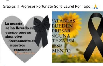 Imágenes para rendir homenaje a persona finada, estas pueden variar en su contenido.