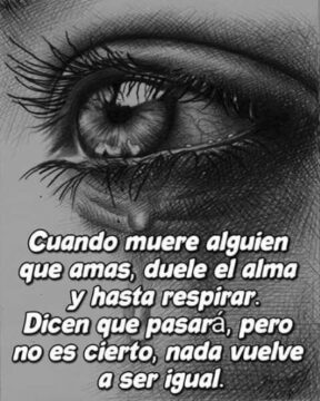 Imágenes para rendir homenaje a persona finada, estas pueden variar en su contenido.