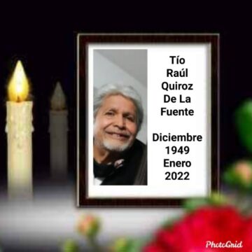 Imágenes para rendir homenaje a persona finada, estas pueden variar en su contenido.