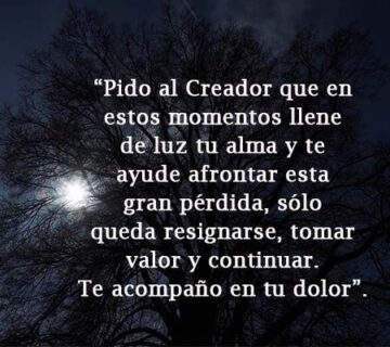 Imágenes para rendir homenaje a persona finada, estas pueden variar en su contenido.