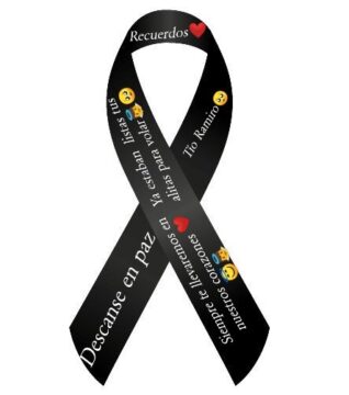 Imágenes para rendir homenaje a persona finada, estas pueden variar en su contenido.