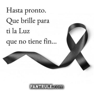 Imágenes para rendir homenaje a persona finada, estas pueden variar en su contenido.