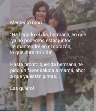 Imágenes para rendir homenaje a persona finada, estas pueden variar en su contenido.