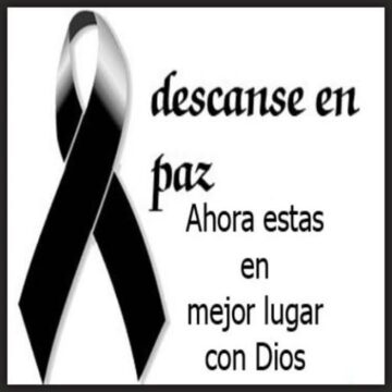 Imágenes para rendir homenaje a persona finada, estas pueden variar en su contenido.