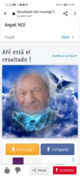 Imágenes para rendir homenaje a persona finada, estas pueden variar en su contenido.