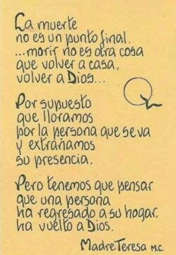 Imágenes para rendir homenaje a persona finada, estas pueden variar en su contenido.