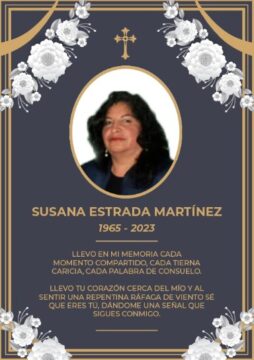 Imágenes para rendir homenaje a persona finada, estas pueden variar en su contenido.