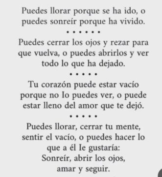 Imágenes para rendir homenaje a persona finada, estas pueden variar en su contenido.