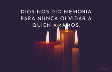 Imágenes para rendir homenaje a persona finada, estas pueden variar en su contenido.