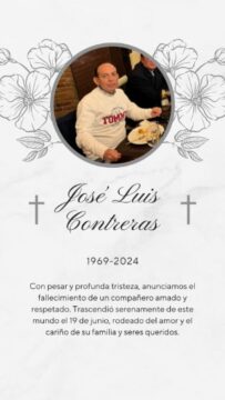 Imágenes para rendir homenaje a persona finada, estas pueden variar en su contenido.