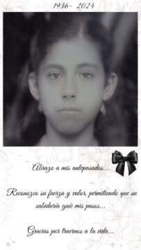 Imágenes para rendir homenaje a persona finada, estas pueden variar en su contenido.